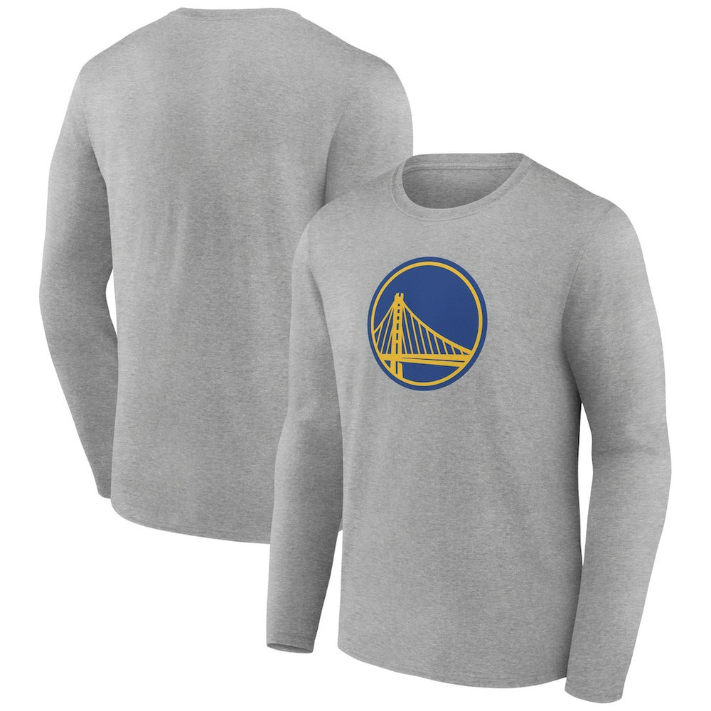 Golden State Warriors Alternate Logo Long Sleeve T-Shirt Gray