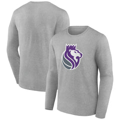 Sacramento Kings Alternate Logo Long Sleeve T-Shirt Gray