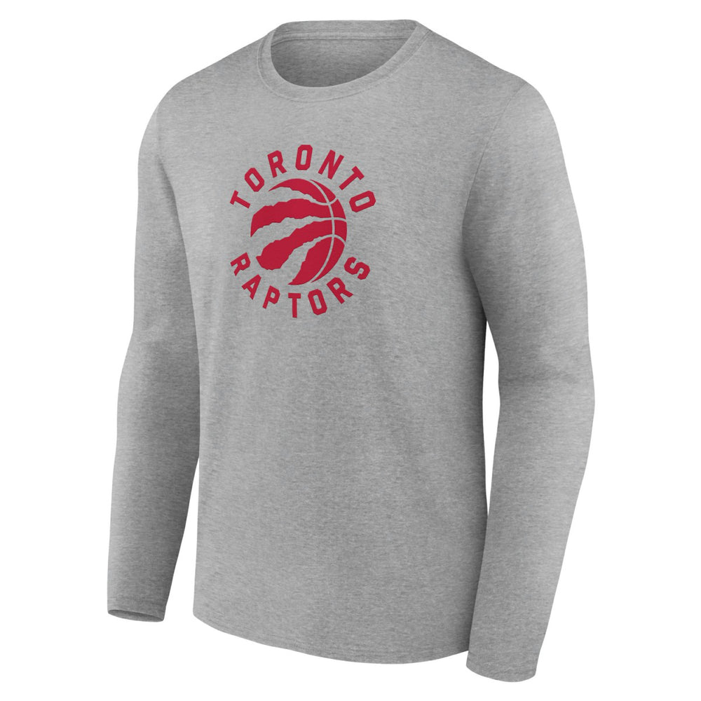Toronto Raptors Alternate Logo Long Sleeve T-Shirt Gray