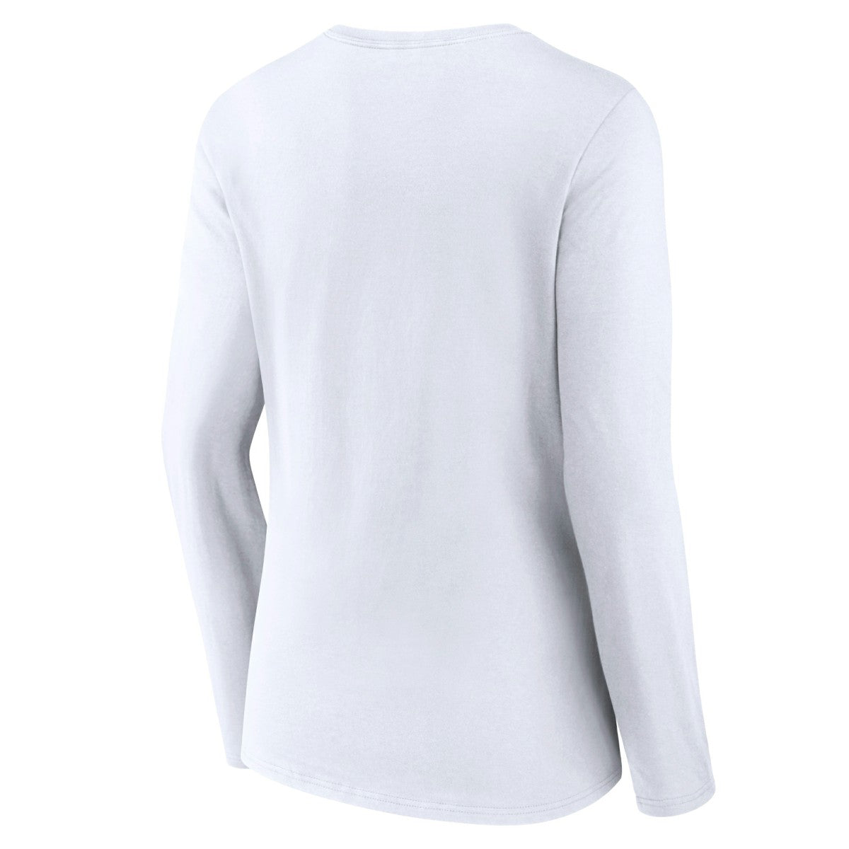 Miami Heat Women's Alternate Logo V-Neck Long Sleeve T-Shirt White