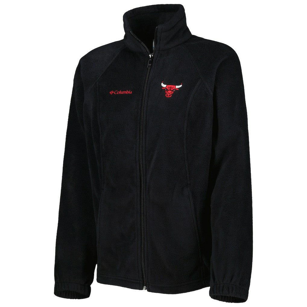 Chicago Bulls Women's Benton Springs Raglan Full-Zip Jacket Black | Columbia US