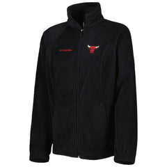 Chicago Bulls Women's Benton Springs Raglan Full-Zip Jacket Black | Columbia US