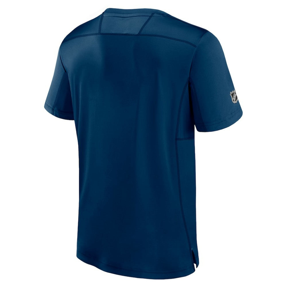 Seattle Kraken Fanatics Authentic Pro Tech T-Shirt - Deep Sea Blue - NHL 5100416
