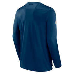 Seattle Kraken Fanatics Authentic Pro Long Sleeve T-Shirt - Deep Sea Blue - NHL 5100451