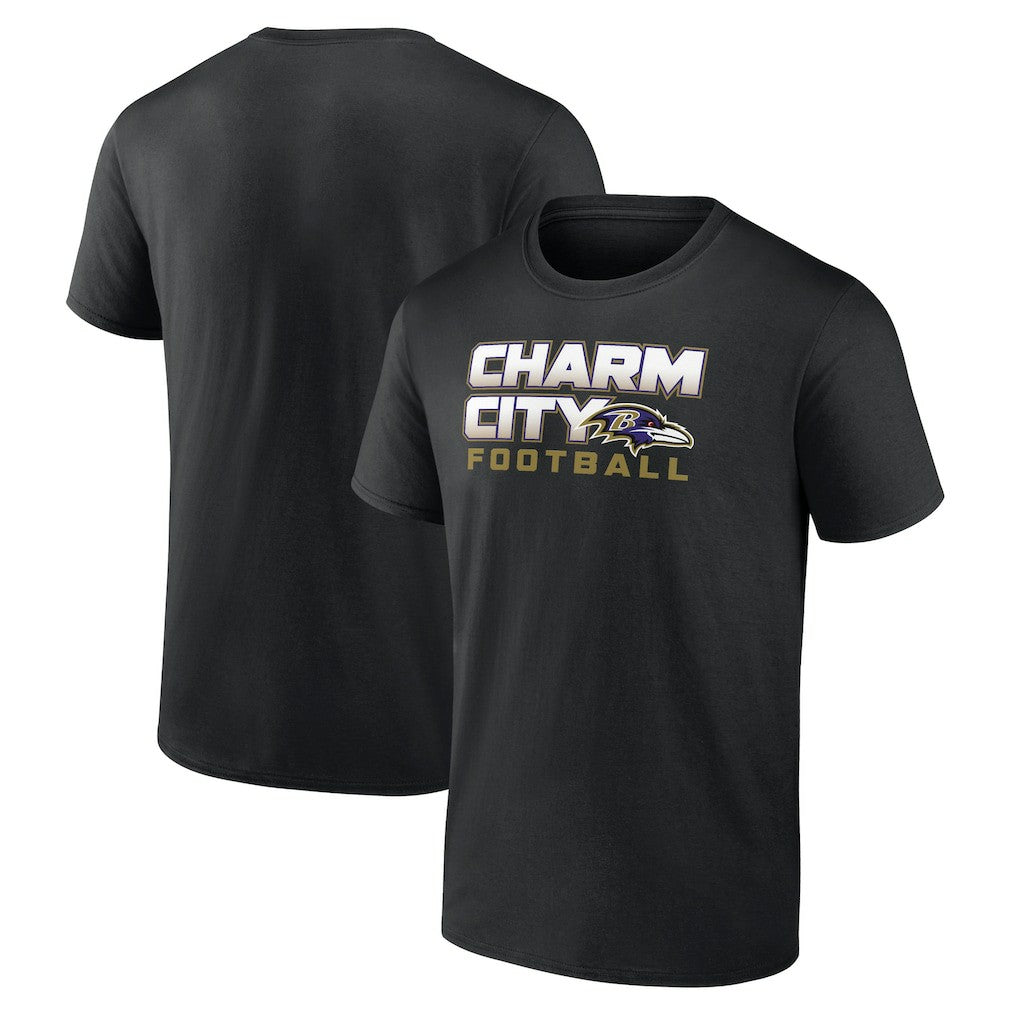 Baltimore Ravens Hometown Collection Sweep T-Shirt Black