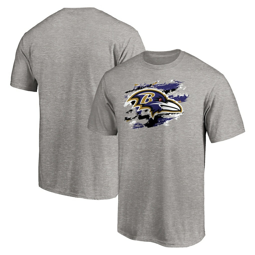 Baltimore Ravens True Color T-Shirt Heather Gray