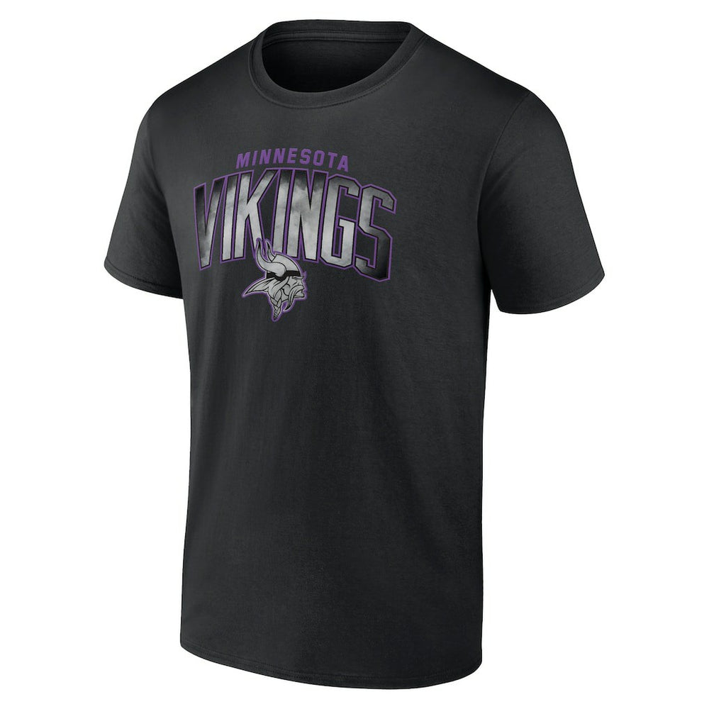 Minnesota Vikings Smoke Arch T-Shirt Black