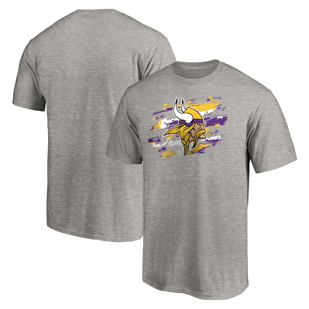 Minnesota Vikings True Color T-Shirt Heather Gray