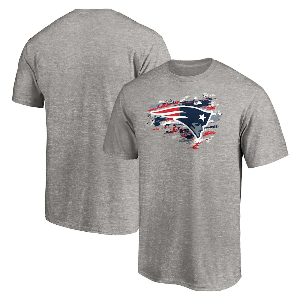 New England Patriots True Color T-Shirt Heather Gray