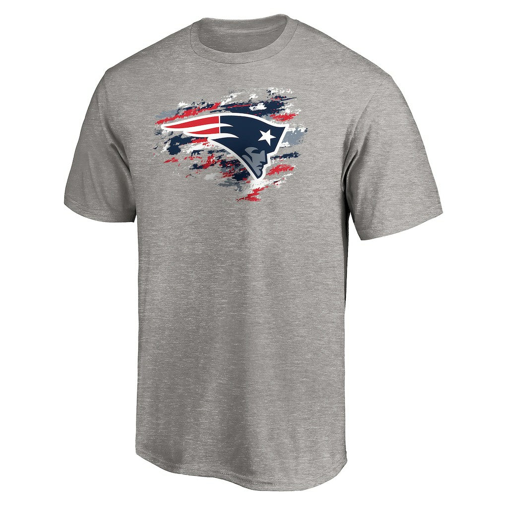 New England Patriots True Color T-Shirt Heather Gray