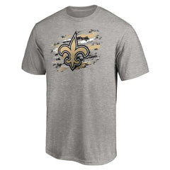 New Orleans Saints True Color T-Shirt Heather Gray