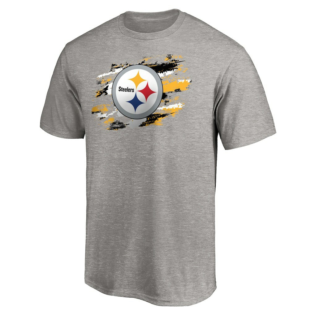 Pittsburgh Steelers True Color T-Shirt Heather Gray