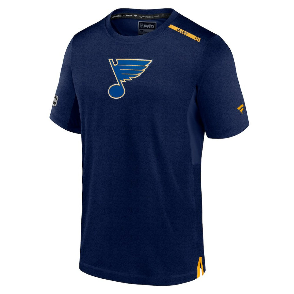 St. Louis Blues Fanatics Authentic Pro Performance T-Shirt - Navy - NHL 5100608