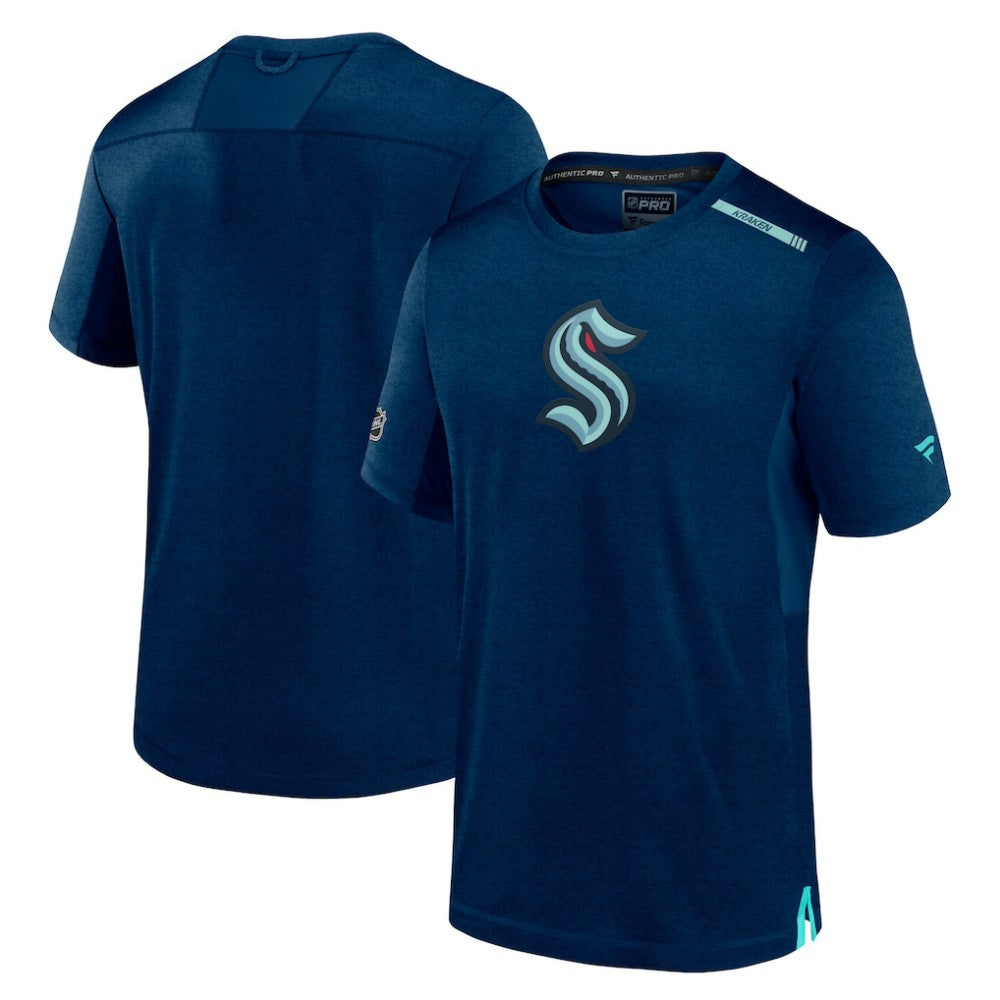 Seattle Kraken Fanatics Authentic Pro Performance T-Shirt - Deep Sea Blue - NHL 5100618