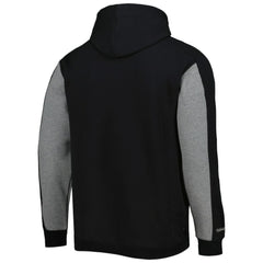 Chicago White Sox Mitchell & Ness Colorblocked Fleece Pullover Hoodie - Black/Gray - Mitchell & Ness on Sale