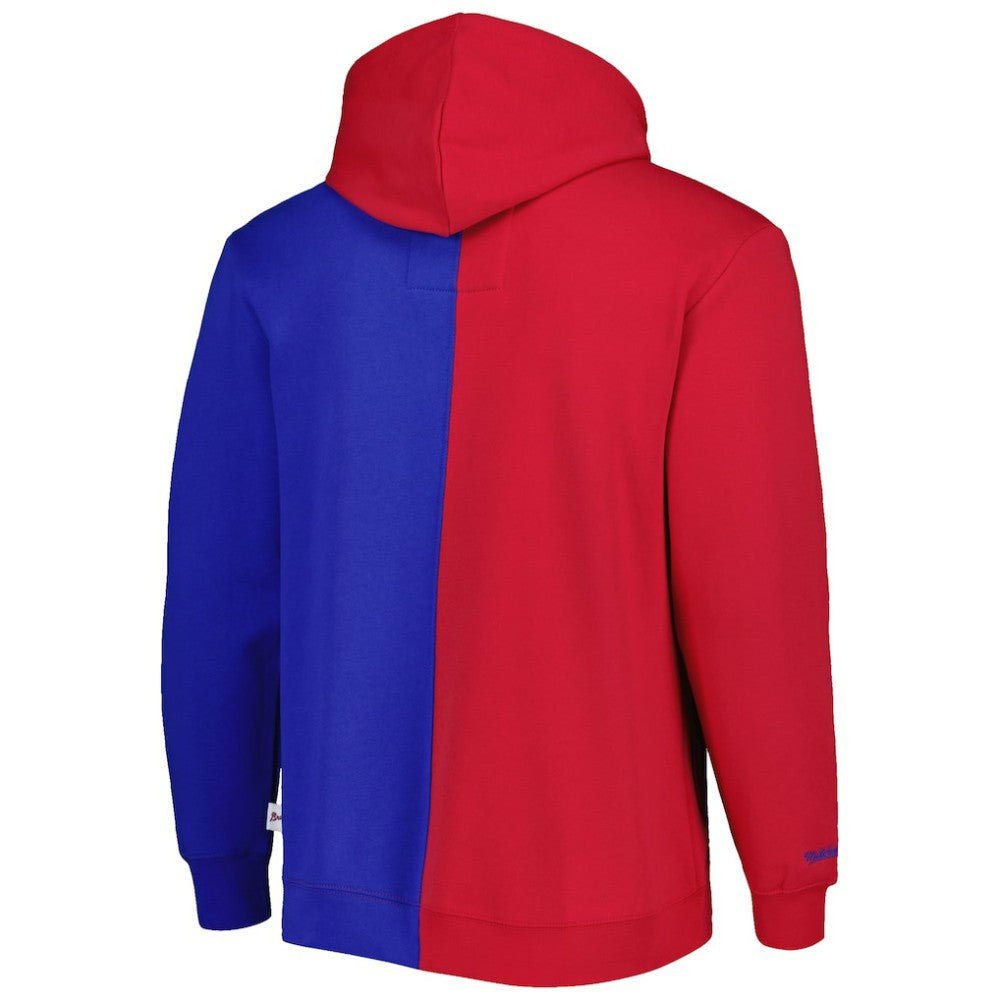 Atlanta Braves Mitchell & Ness Fleece Full-Zip Hoodie - Red/Royal - Mitchell & Ness Sale