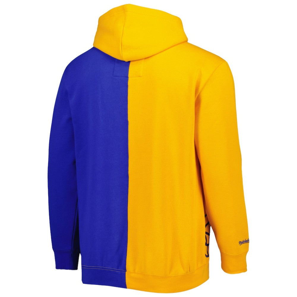 Milwaukee Brewers Mitchell & Ness Fleece Full-Zip Hoodie - Gold/Royal - Mitchell & Ness Discount