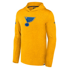 St. Louis Blues Fanatics Authentic Pro Pullover Hoodie - Gold - NHL 5100795