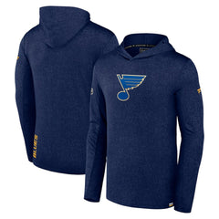 St. Louis Blues Fanatics Authentic Pro Lightweight Pullover Hoodie - Navy - NHL 5100824
