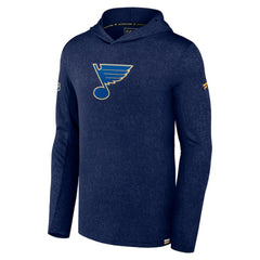 St. Louis Blues Fanatics Authentic Pro Lightweight Pullover Hoodie - Navy - NHL 5100824