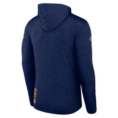 St. Louis Blues Fanatics Authentic Pro Lightweight Pullover Hoodie - Navy - NHL 5100824