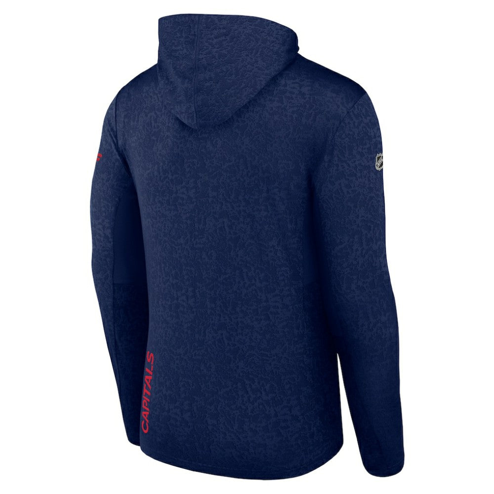 Washington Capitals Fanatics Authentic Pro Lightweight Pullover Hoodie - Navy - NHL 5100825