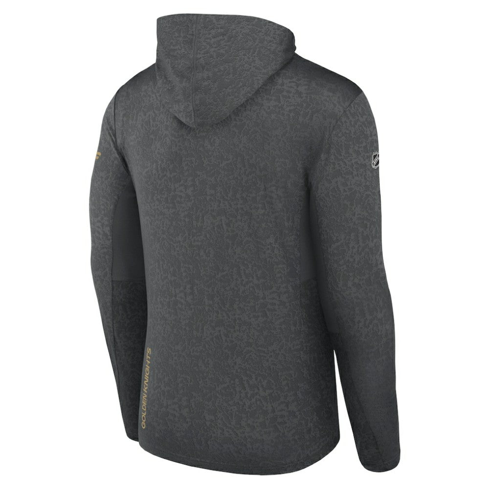 Vegas Golden Knights Fanatics Authentic Pro Lightweight Pullover Hoodie - Gray - NHL 5100833
