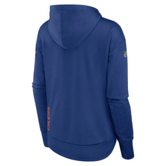 Edmonton Oilers Fanatics Women's Authentic Pro Scuba Full-Zip Hoodie - Royal - NHL 5101437