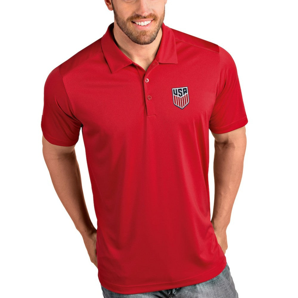 USMNT Antigua Tribute Polo Red