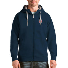 USMNT Antigua Victory Full-Zip Hoodie Navy