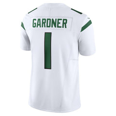 Nike Ahmad Sauce Gardner New York Jets Vapor F.U.S.E. Limited Jersey White