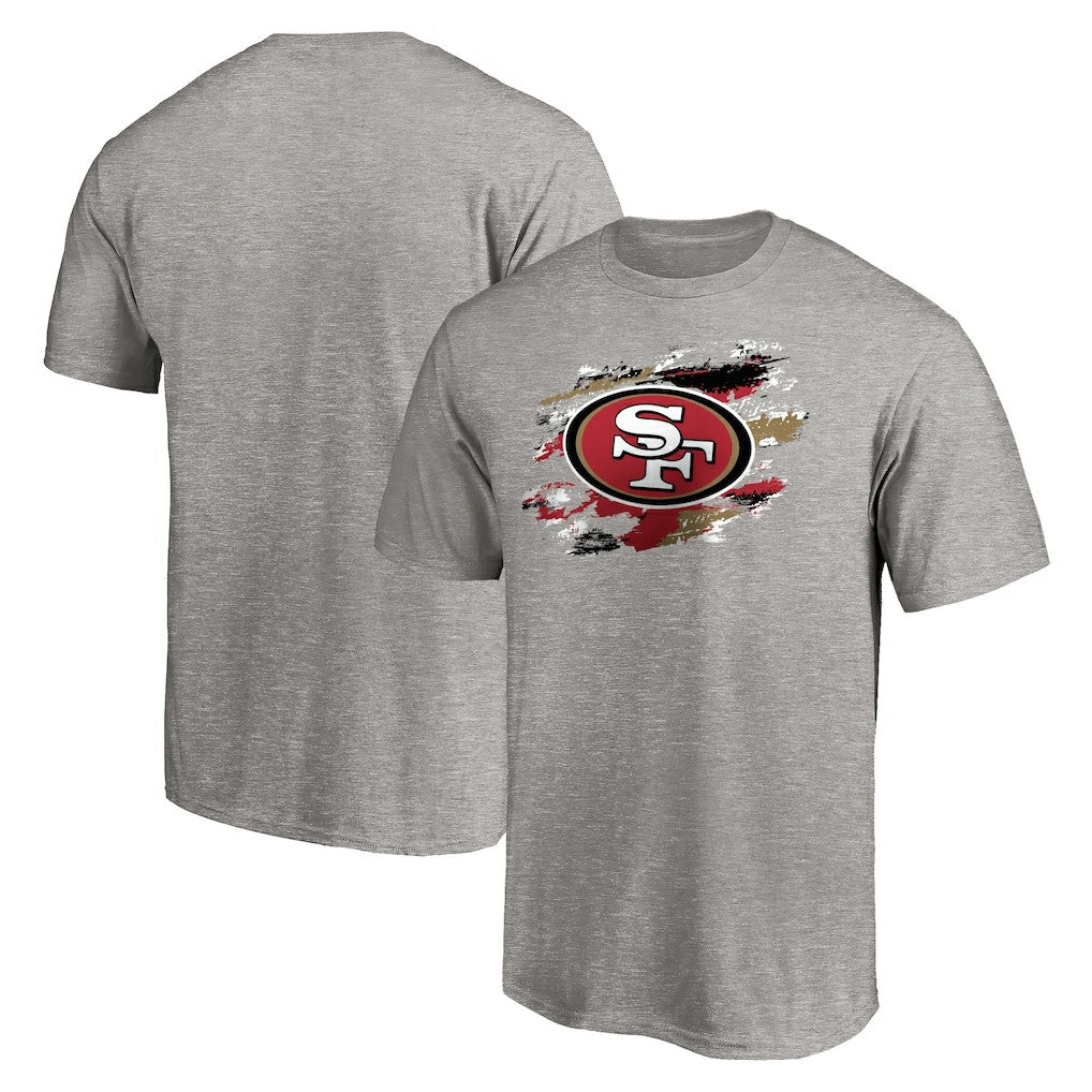 San Francisco 49ers True Color T-Shirt Heather Gray