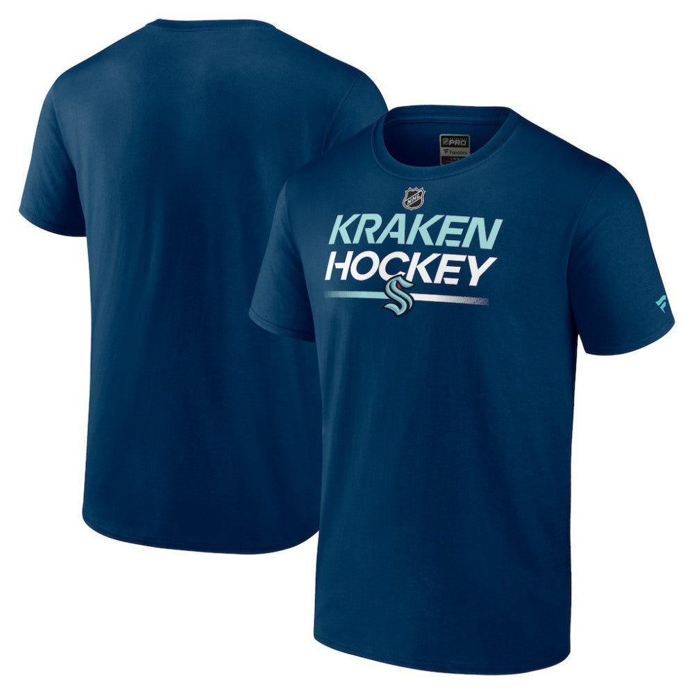 Seattle Kraken Fanatics Authentic Pro Primary T-Shirt - Navy - NHL 5103152