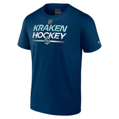 Seattle Kraken Fanatics Authentic Pro Primary T-Shirt - Navy - NHL 5103152