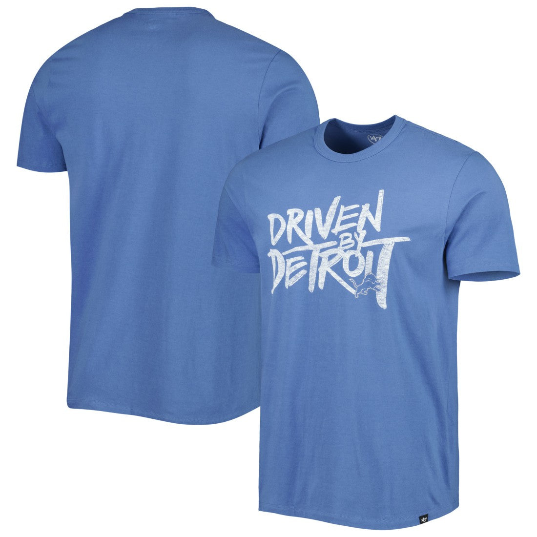 47 brand Detroit Lions '47 Driven by Detroit T-Shirt Blue
