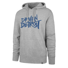 47 brand Detroit Lions '47 Driven by Detroit Pullover Hoodie Gray