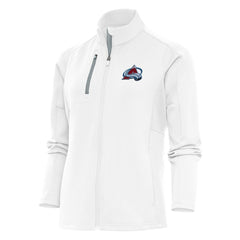 Colorado Avalanche Antigua Women's Team Logo Generation Full-Zip Jacket - White - NHL 5104530