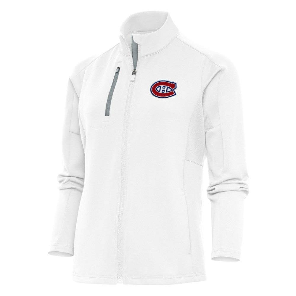 Montreal Canadiens Antigua Women's Team Logo Generation Full-Zip Jacket - White - NHL 5104551