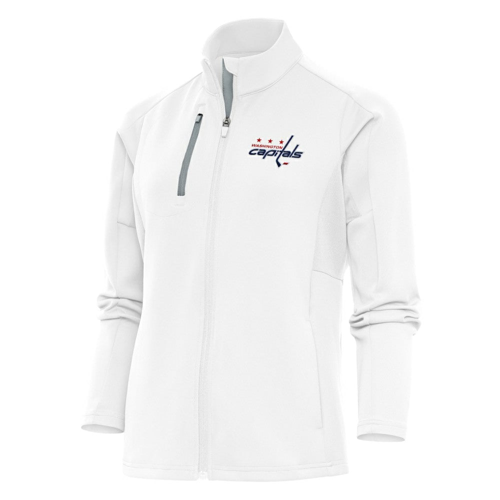 Washington Capitals Antigua Women's Team Logo Generation Full-Zip Jacket - White - NHL 5104590
