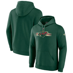 Minnesota Wild Fanatics Authentic Pro Secondary Pullover Hoodie - Green - NHL 5104917