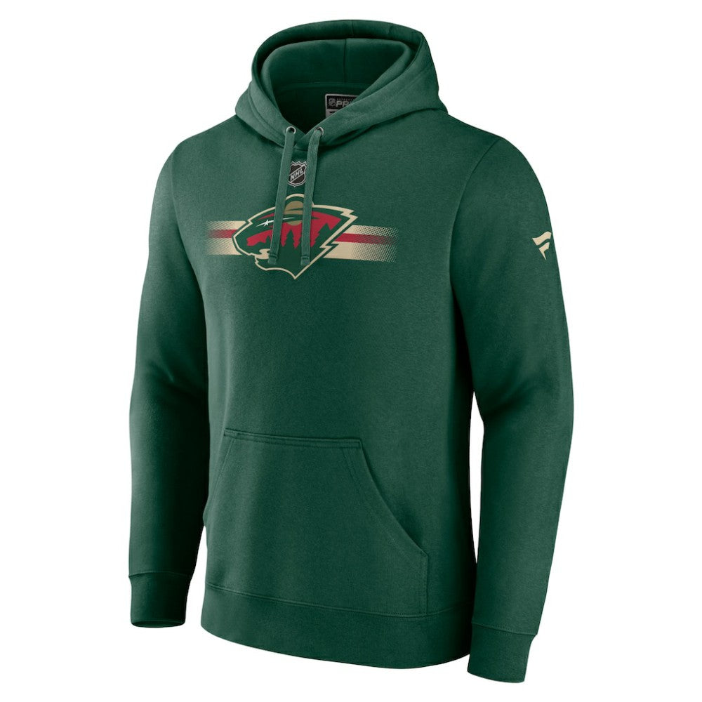 Minnesota Wild Fanatics Authentic Pro Secondary Pullover Hoodie - Green - NHL 5104917