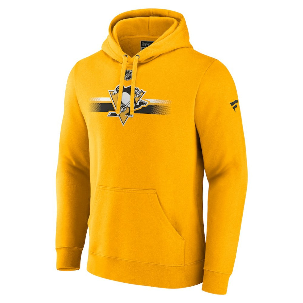 Pittsburgh Penguins Fanatics Authentic Pro Secondary Pullover Hoodie - Gold - NHL 5104922