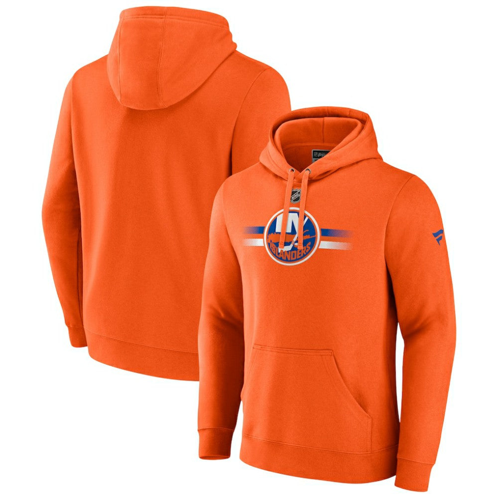 New York Islanders Fanatics Authentic Pro Secondary Pullover Hoodie - Orange - NHL 5104977