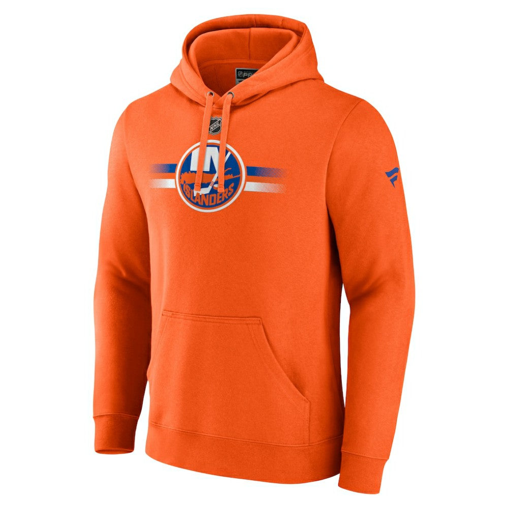 New York Islanders Fanatics Authentic Pro Secondary Pullover Hoodie - Orange - NHL 5104977