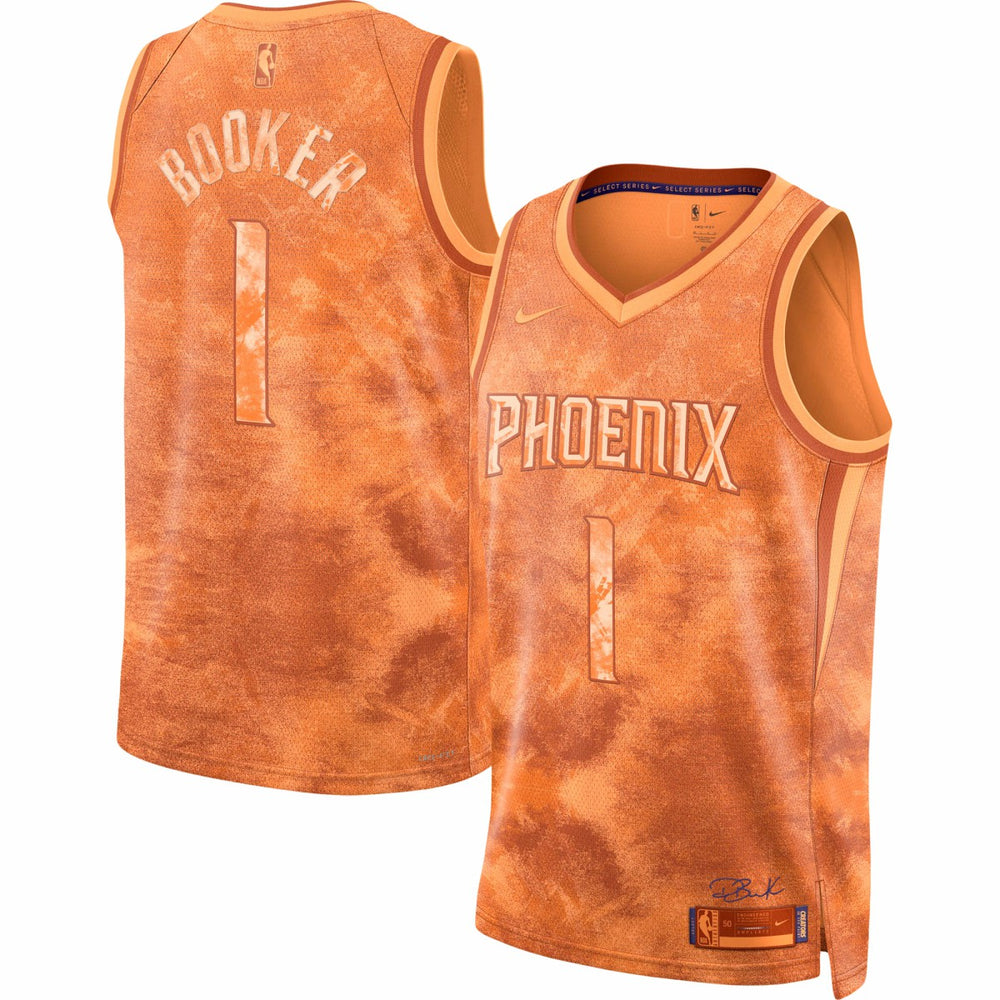 Devin Booker Phoenix Suns Unisex Select Series Swingman Jersey Orange | Nike