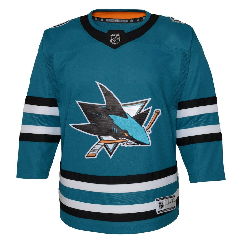 San Jose Sharks Youth Premier Jersey - Teal - NHL 5107688