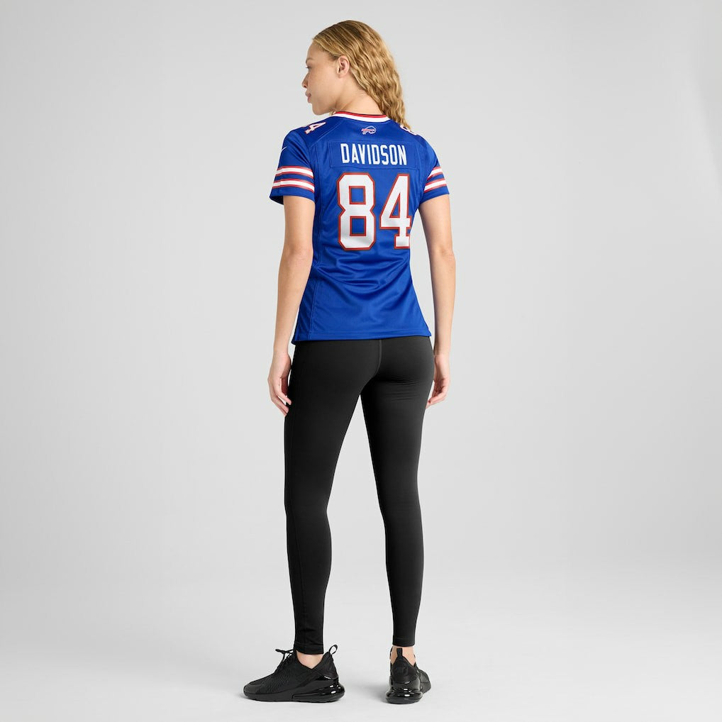 Nike Zach Davidson Buffalo Bills Women's Game Player Jersey Royal