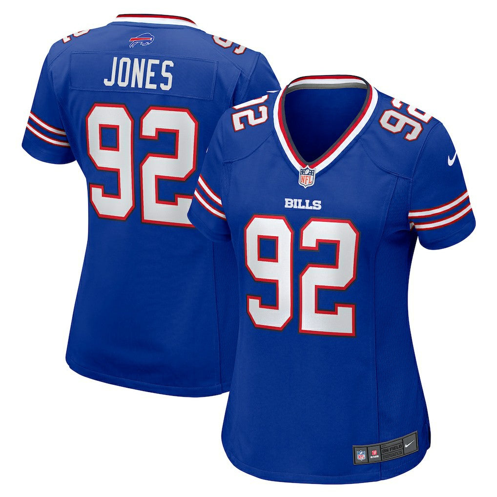 Nike DaQuan Jones Buffalo Bills Women's Game Player Jersey Royal