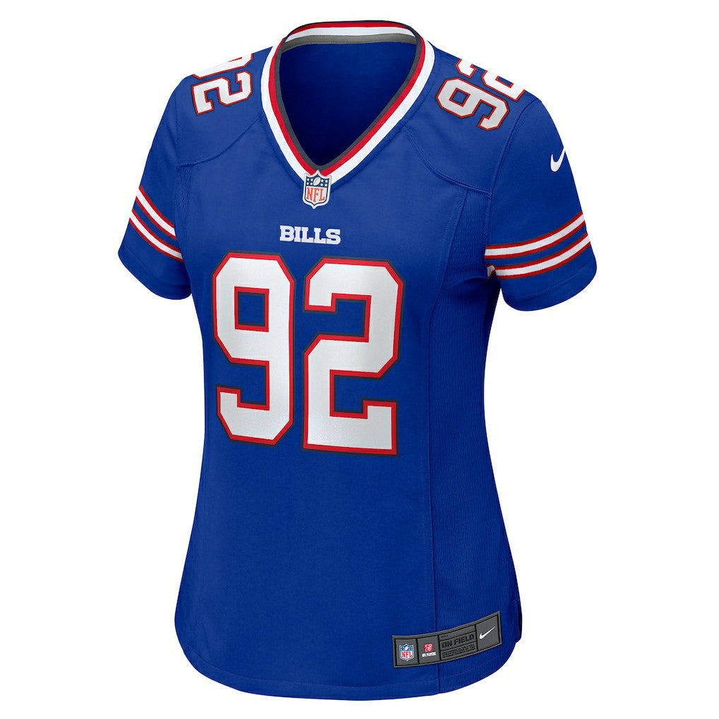 Nike DaQuan Jones Buffalo Bills Women's Game Player Jersey Royal