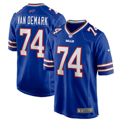 Nike Ryan Van Demark Buffalo Bills Game Player Jersey Royal